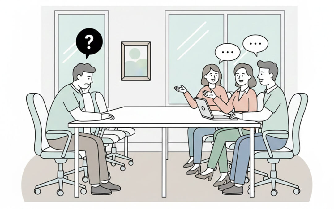 Non è solo silenzio: l’isolamento di chi è sordo in un ufficio non accessibile 