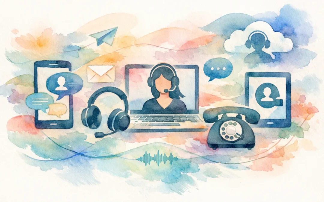 Canali accessibili per assistenza clienti