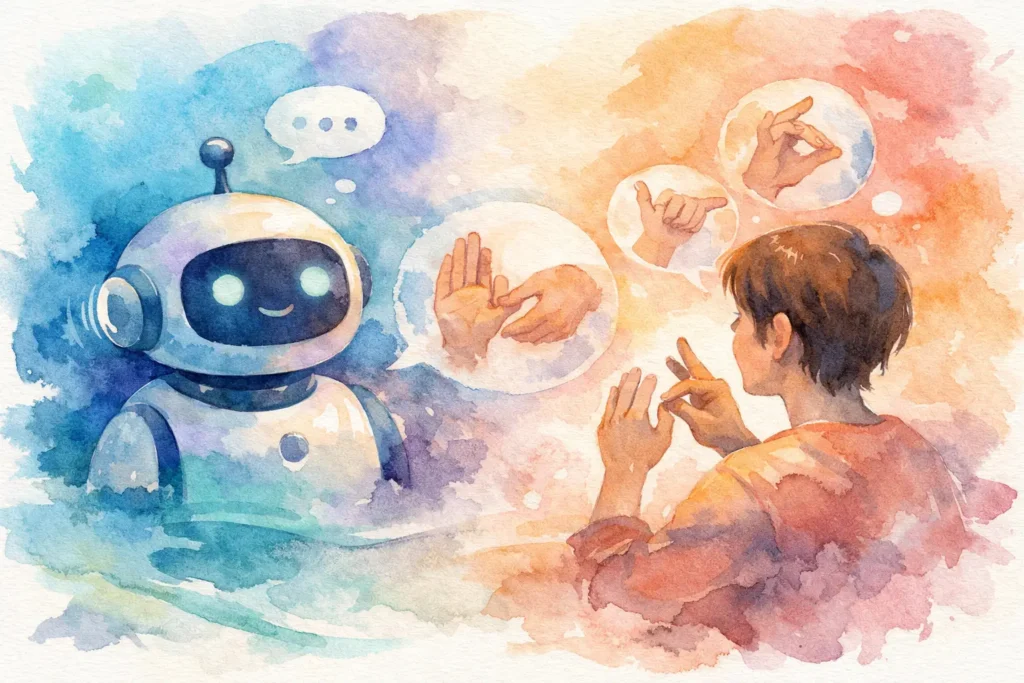 Come progettare chatbot accessibili ai sordi