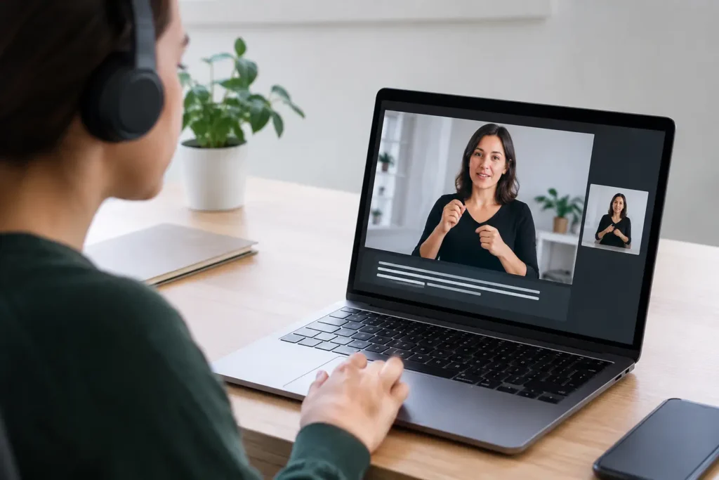 8 errori comuni nei video accessibili da evitare