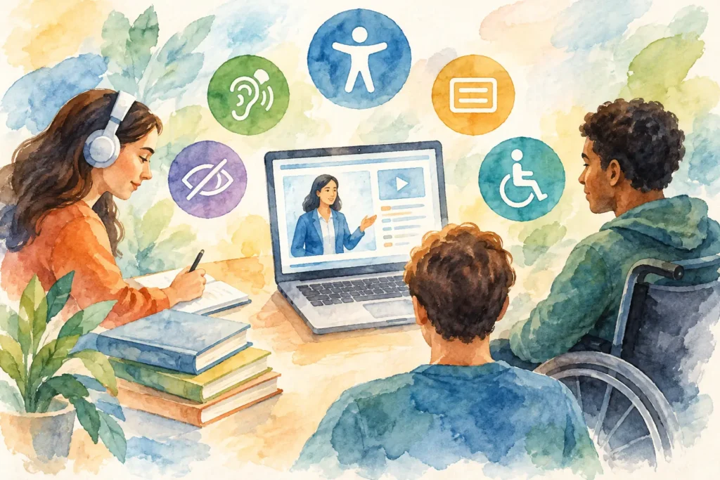 Come rendere accessibili corsi e-learning